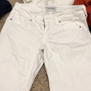 White jeans